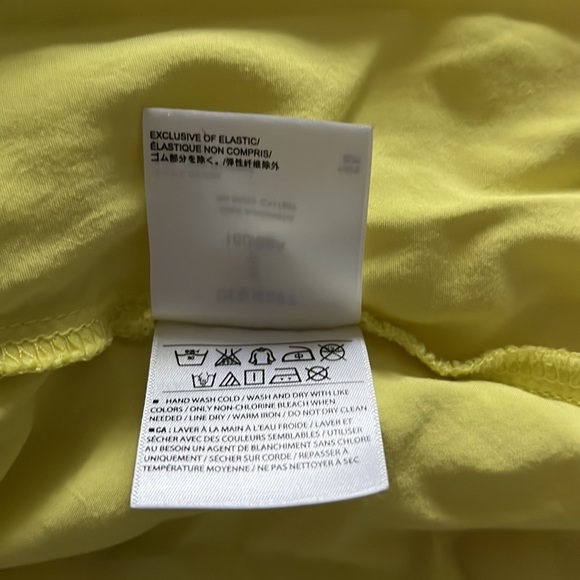 Old Navy Thin Strap mini dress yellow Small Petite - Picture 9 of 9